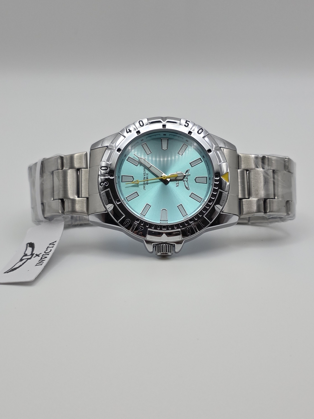 70051 - Invicta Specialty Men 42Mm Metal Silver Light Blue Dial Mg68 Quartz - Picture 5 of 9